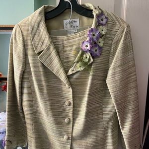 Rickie Freeman for Teri Jon Skirt Suit